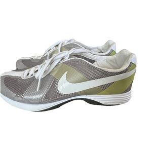 Nike Hyperfuse Lunarlon Green Lace Up Mesh Golf Shoes Women’s Size 9 483325-002